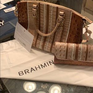 Duxbury Satchel-Champagne Koubba w/ Wallet